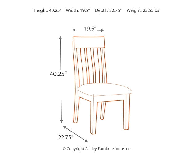 Ralene Dining Table and 6 Chairs Homeline Furniture