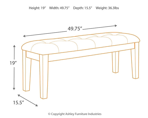 Ralene Large UPH Dining Room Bench Homeline Furniture