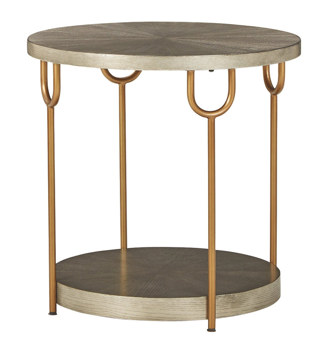 Ranoka Round End Table Homeline Furniture