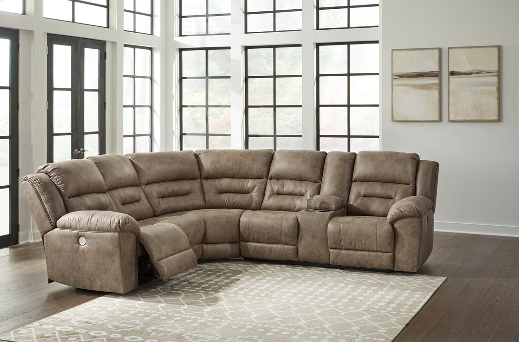 Ravenel 3-Piece Power Reclining Sectional Homeline Furniture