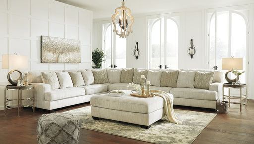 Rawcliffe 4-Piece Sectional with Ottoman Homeline Furniture