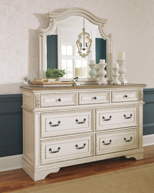 Realyn Dresser and Mirror Homeline Furniture