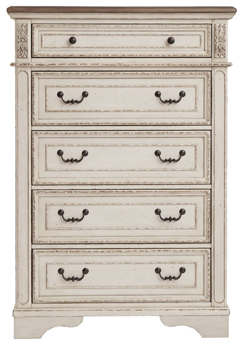 Realyn Five Drawer Chest Homeline Furniture