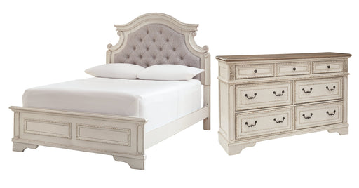 Realyn Full Panel Bed with Dresser Homeline Furniture