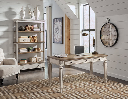 Realyn Home Office Desk and Storage Homeline Furniture