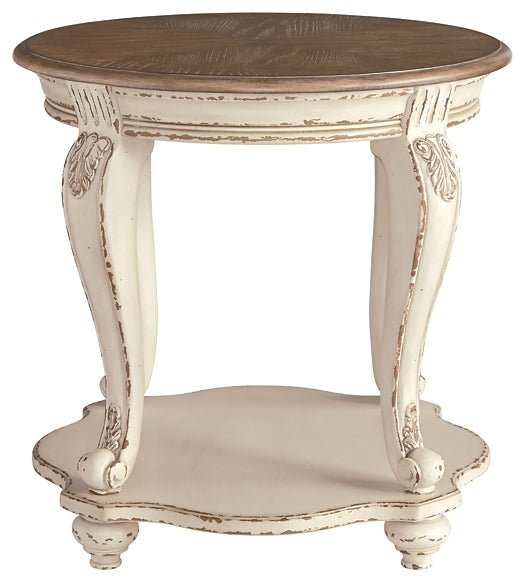 Realyn Round End Table Homeline Furniture