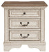 Realyn Three Drawer Night Stand Homeline Furniture