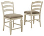 Realyn Upholstered Barstool (2/CN) Homeline Furniture