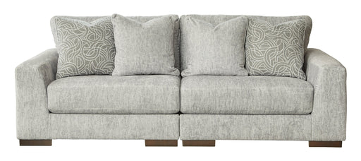 Regent Park 3-Piece Sectional with Ottoman Homeline Furniture