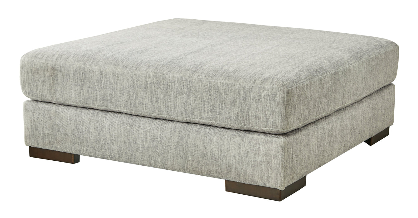 Regent Park Oversized Accent Ottoman Homeline Furniture