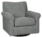 Renley Swivel Glider Accent Chair Homeline Furniture