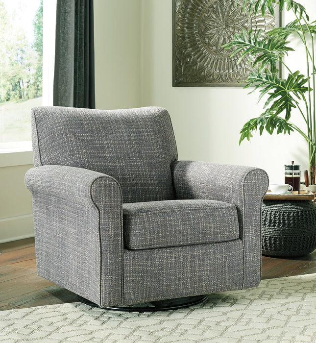 Renley Swivel Glider Accent Chair Homeline Furniture