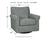 Renley Swivel Glider Accent Chair Homeline Furniture