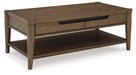 Roanhowe Rectangular Cocktail Table Homeline Furniture