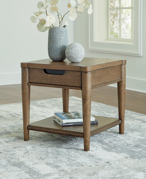 Roanhowe Rectangular End Table Homeline Furniture