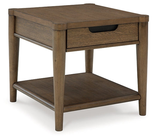 Roanhowe Rectangular End Table Homeline Furniture