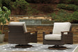 Rodeway South Fire Pit Table and 2 Chairs Homeline Furniture