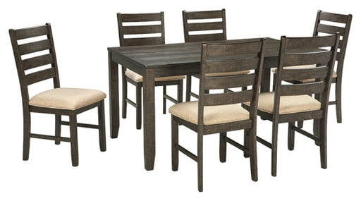 Rokane Dining Room Table Set (7/CN) Homeline Furniture