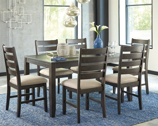 Rokane Dining Room Table Set (7/CN) Homeline Furniture