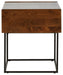 Rusitori Rectangular End Table Homeline Furniture