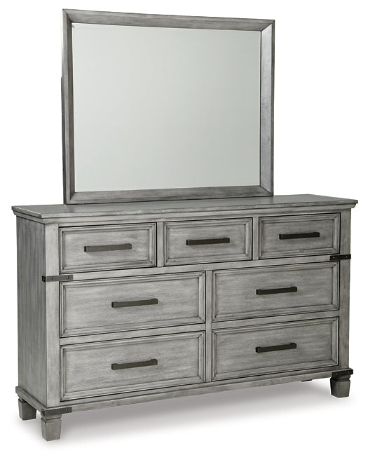 Russelyn Dresser and Mirror Homeline Furniture