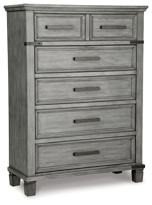 Russelyn Five Drawer Chest Homeline Furniture