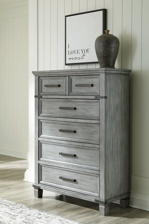 Russelyn Five Drawer Chest Homeline Furniture