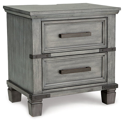 Russelyn Two Drawer Night Stand Homeline Furniture