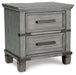 Russelyn Two Drawer Night Stand Homeline Furniture