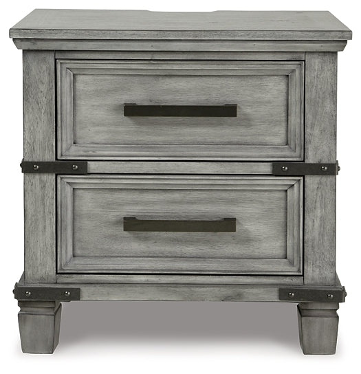 Russelyn Two Drawer Night Stand Homeline Furniture