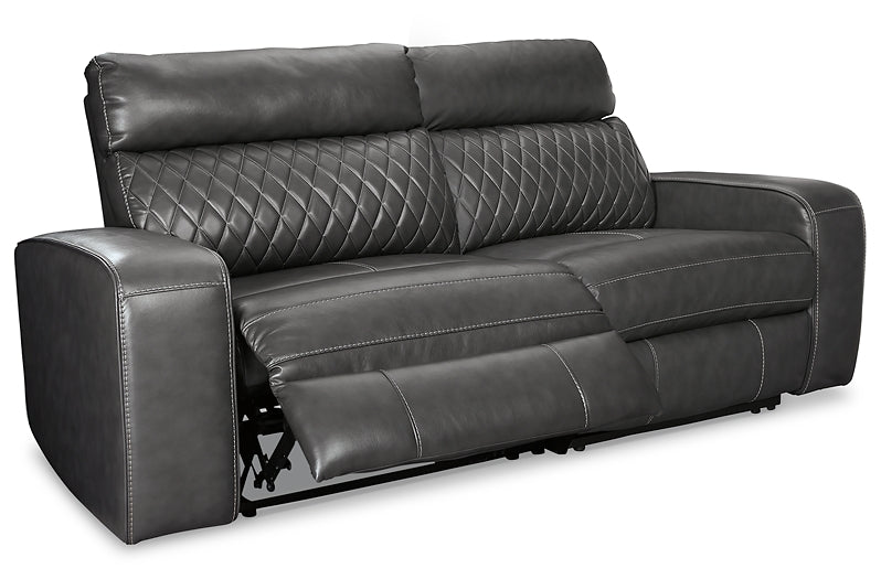 Samperstone 2-Piece Power Reclining Sectional Homeline Furniture