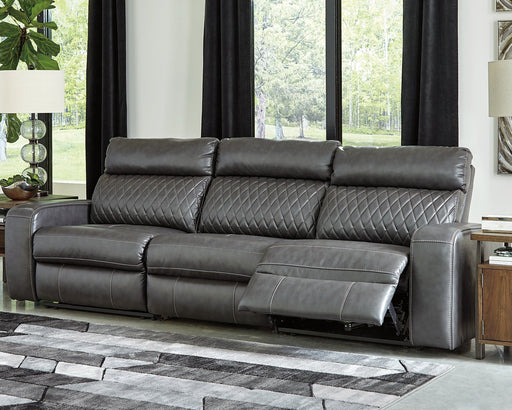 Samperstone 3-Piece Power Reclining Sectional Homeline Furniture