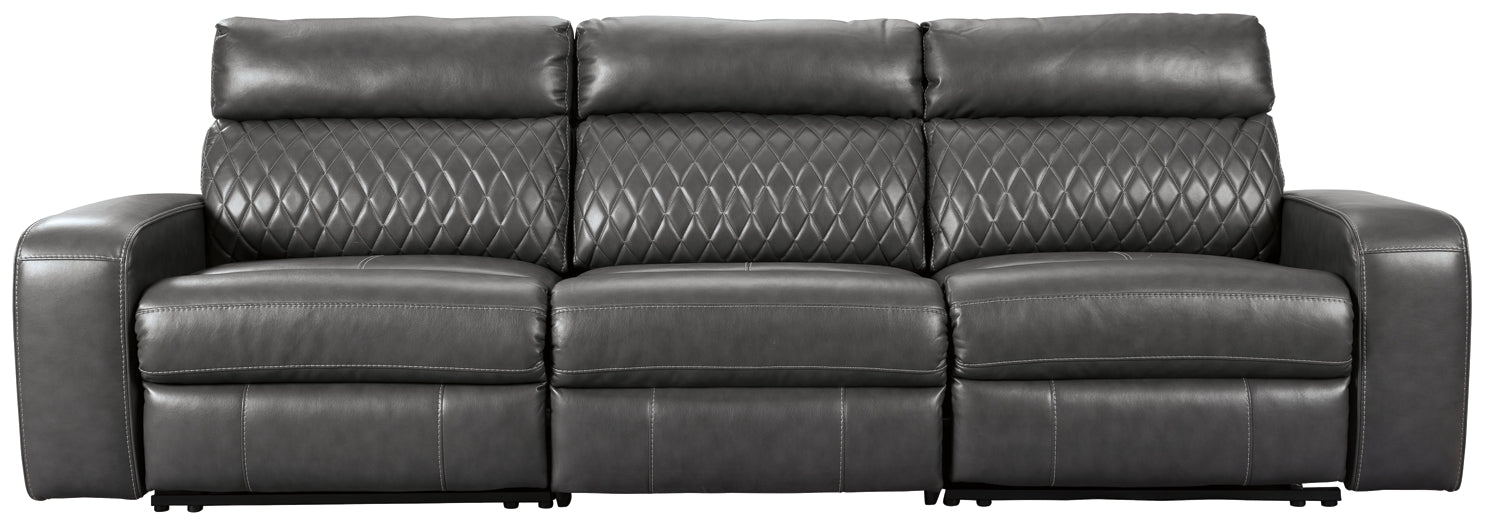 Samperstone 3-Piece Power Reclining Sectional Homeline Furniture