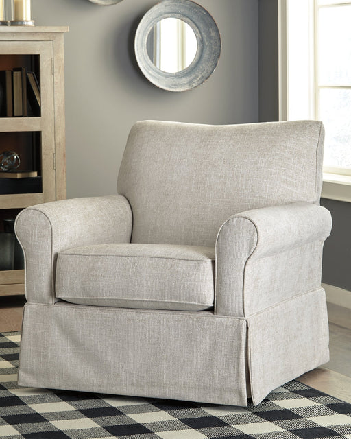 Searcy Swivel Glider Accent Chair Homeline Furniture