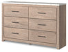 Senniberg Six Drawer Dresser Homeline Furniture