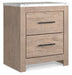 Senniberg Two Drawer Night Stand Homeline Furniture