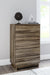 Shallifer Five Drawer Chest Homeline Furniture