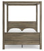 Shallifer Queen Canopy Bed Homeline Furniture