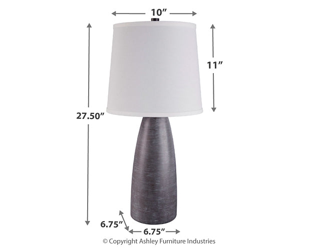 Shavontae Poly Table Lamp (2/CN) Homeline Furniture