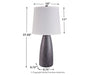 Shavontae Poly Table Lamp (2/CN) Homeline Furniture