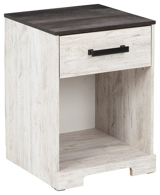 Shawburn One Drawer Night Stand Homeline Furniture