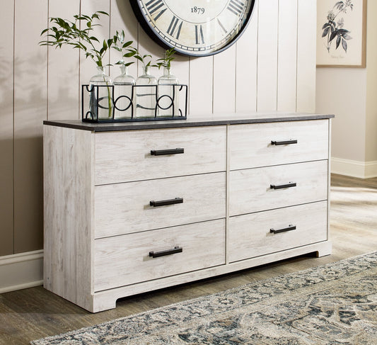 Shawburn Six Drawer Dresser Homeline Furniture