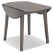 Shullden Round DRM Drop Leaf Table Homeline Furniture