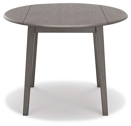 Shullden Round DRM Drop Leaf Table Homeline Furniture