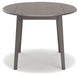 Shullden Round DRM Drop Leaf Table Homeline Furniture