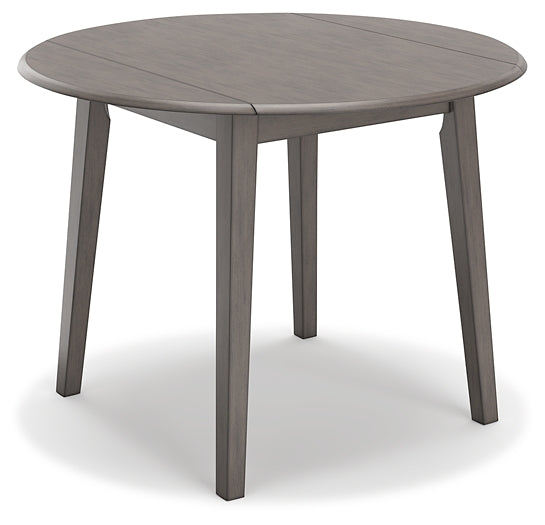 Shullden Round DRM Drop Leaf Table Homeline Furniture