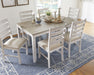 Skempton Dining Room Table Set (7/CN) Homeline Furniture