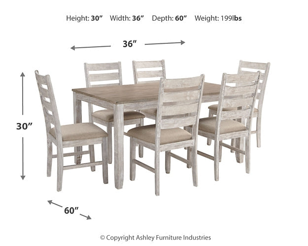 Skempton Dining Room Table Set (7/CN) Homeline Furniture