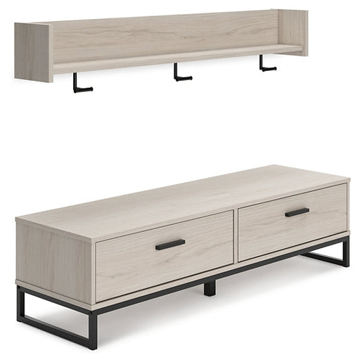 Socalle Bench with Coat Rack Homeline Furniture