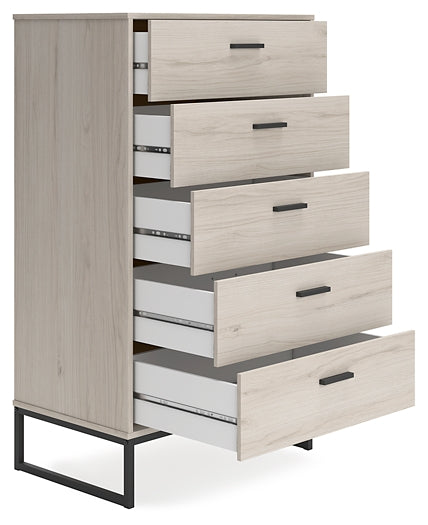 Socalle Five Drawer Chest Homeline Furniture